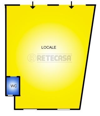 locale commerciale in vendita a Cassino