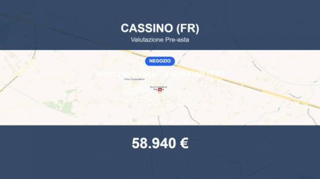 negozio in vendita a Cassino in zona Sant'Angelo in Theodice