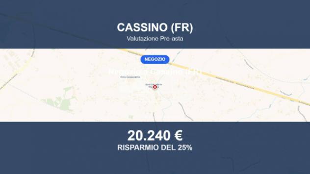 negozio in vendita a Cassino in zona Sant'Angelo in Theodice