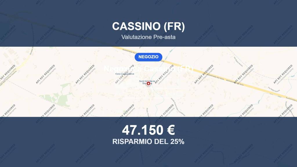 trivano in vendita a Cassino in zona Sant'Angelo in Theodice