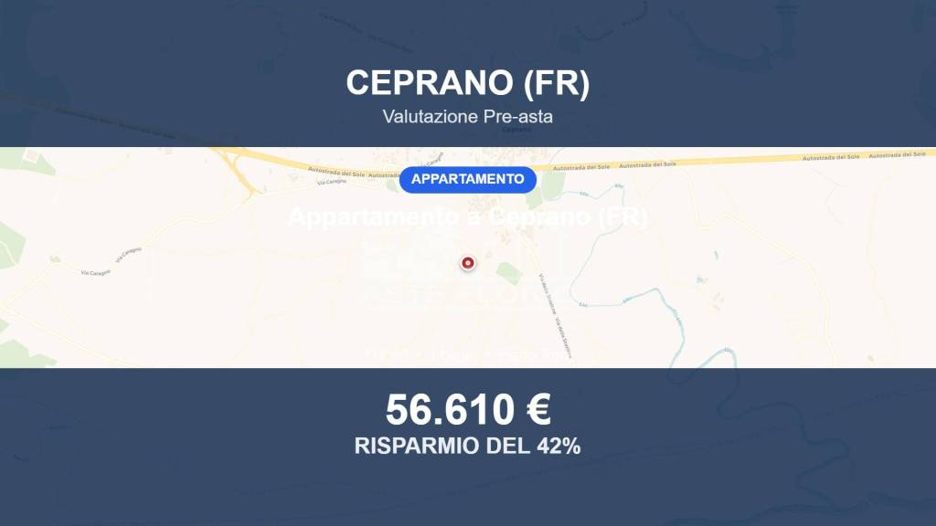 appartamento in vendita a Ceprano