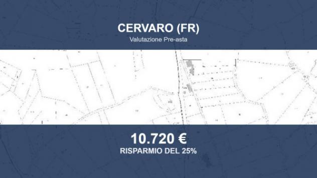 terreno edificabile in vendita a Cervaro
