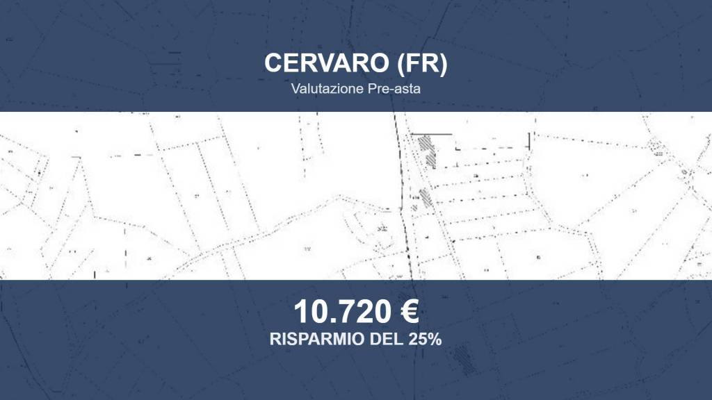terreno edificabile in vendita a Cervaro