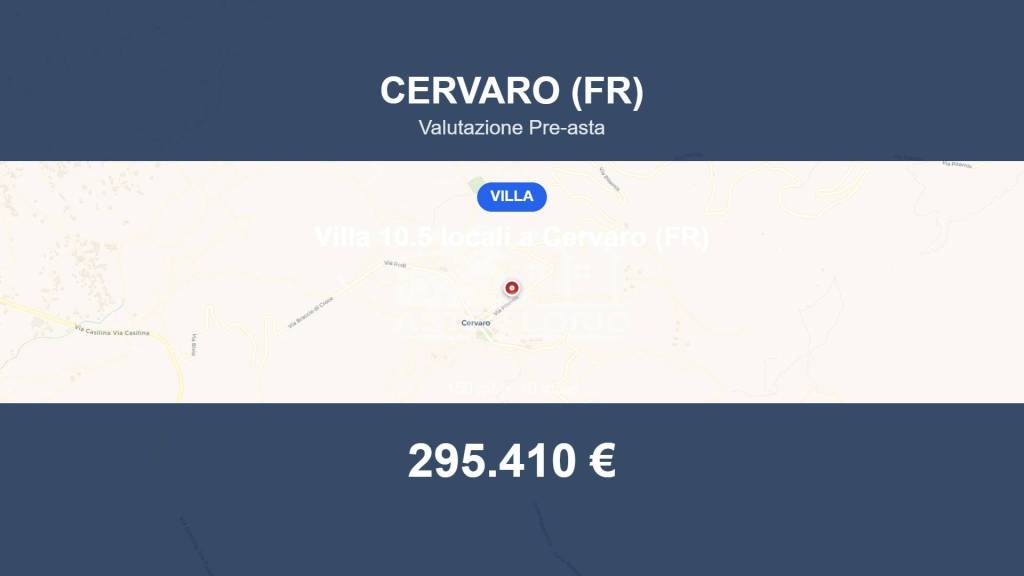 casa indipendente in vendita a Cervaro