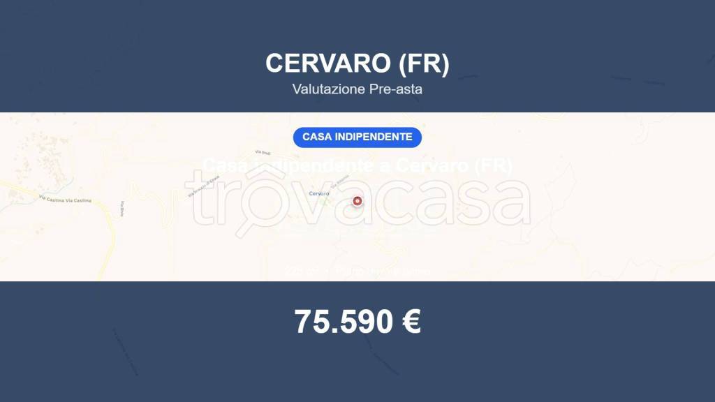 casa indipendente in vendita a Cervaro