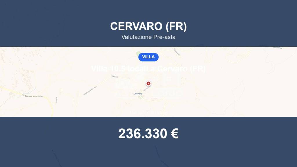 casa indipendente in vendita a Cervaro