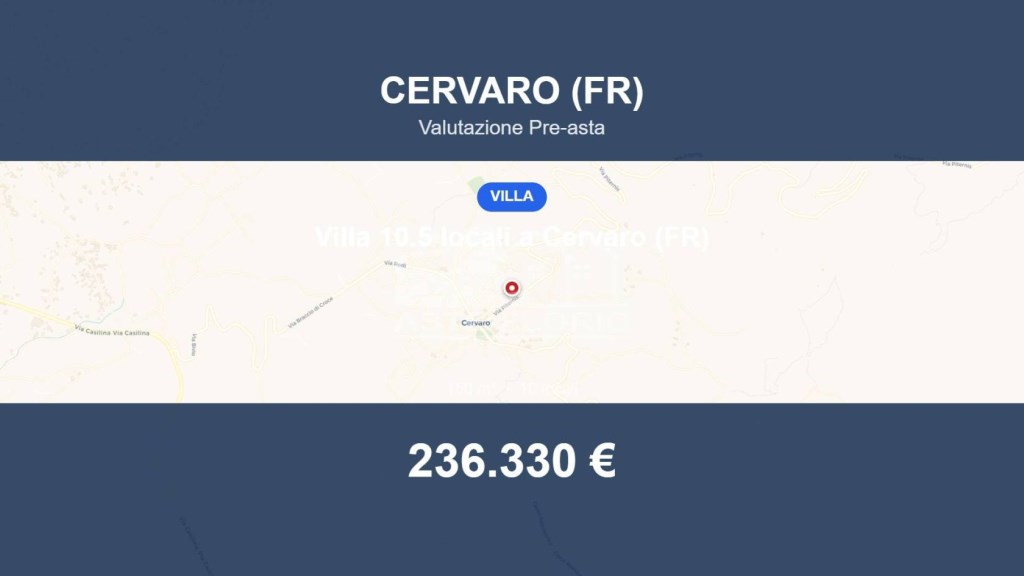 casa indipendente in vendita a Cervaro