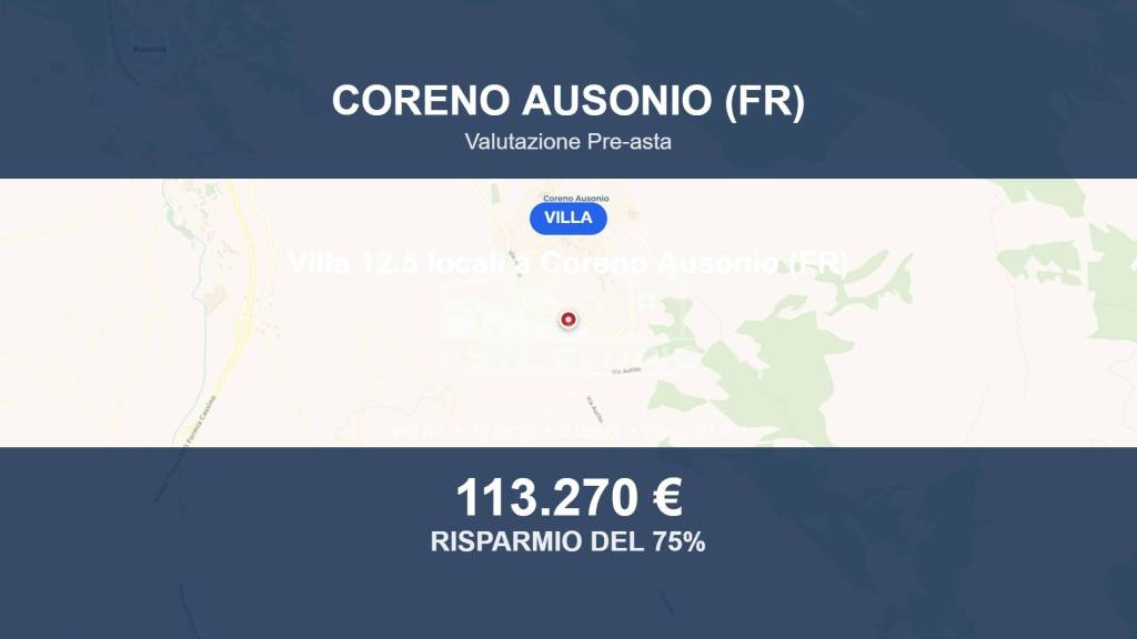 casa indipendente in vendita a Coreno Ausonio