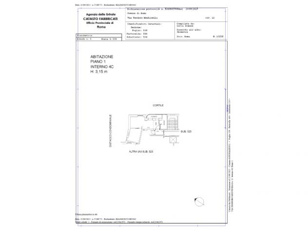 appartamento in vendita ad Esperia in zona Monticelli