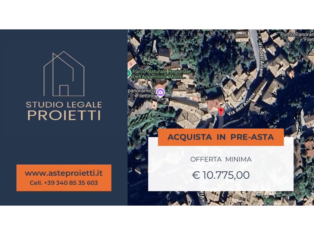 appartamento in vendita a Filettino