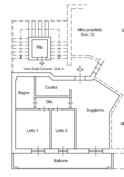 appartamento in vendita a Fiuggi