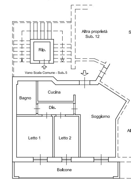 appartamento in vendita a Fiuggi