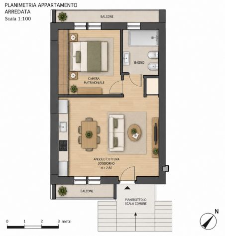 appartamento in vendita a Fiuggi