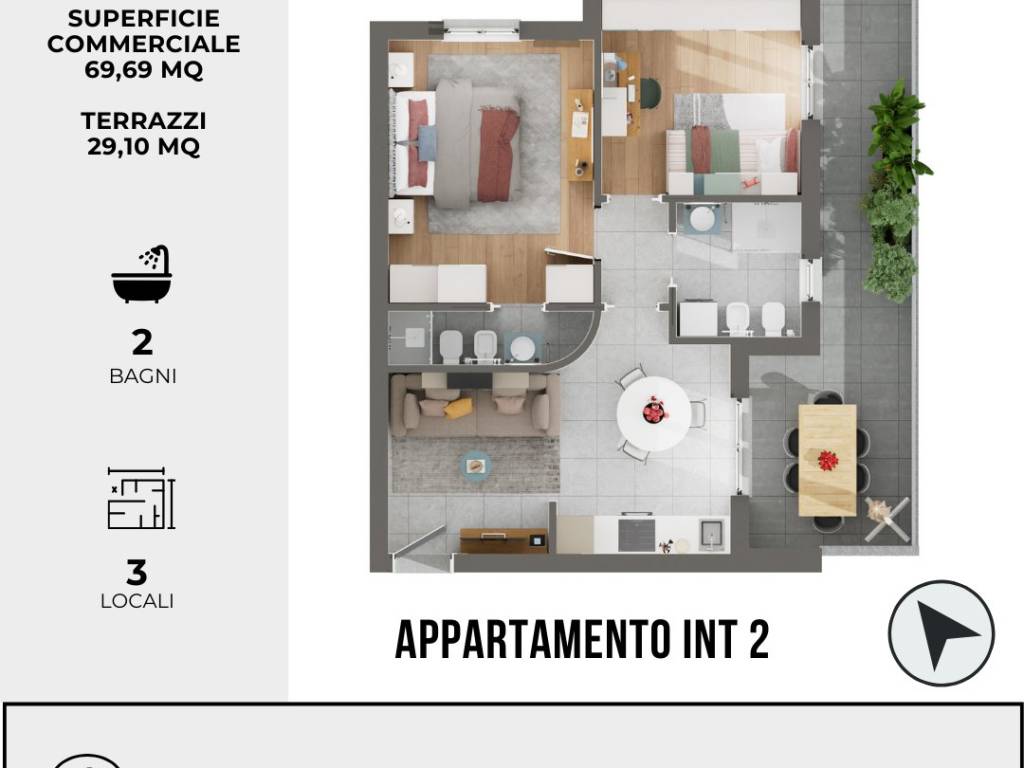 appartamento in vendita a Frosinone