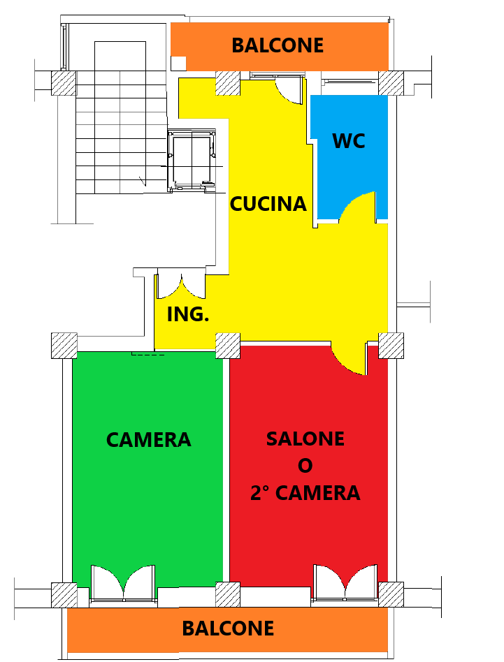 appartamento in vendita a Frosinone