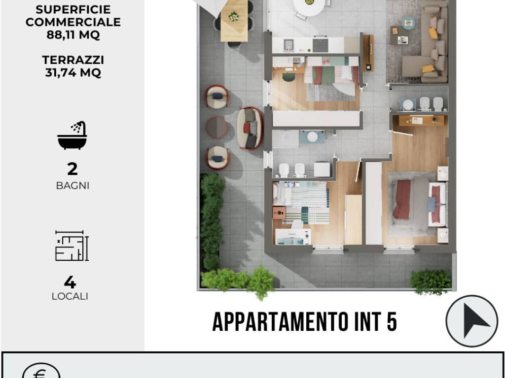 appartamento in vendita a Frosinone