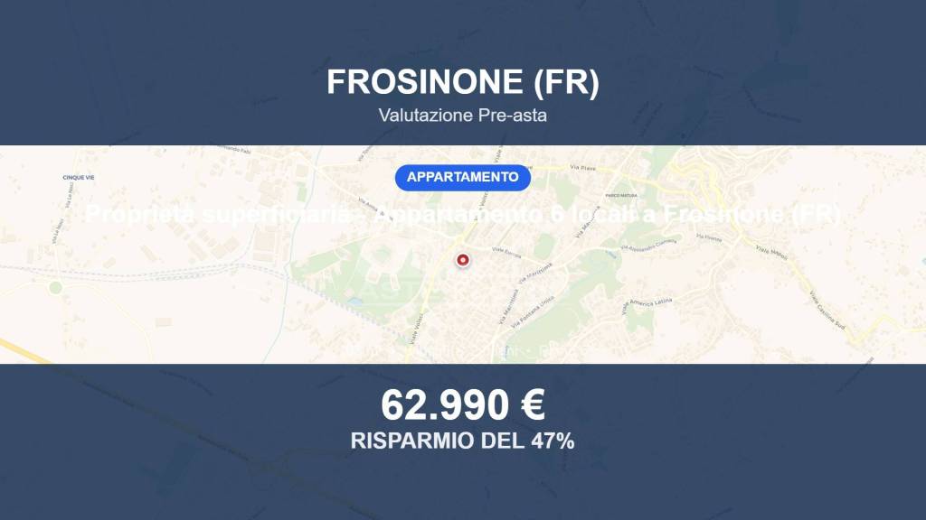 appartamento in vendita a Frosinone