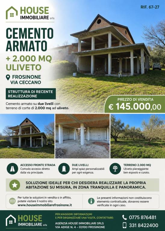 casa indipendente in vendita a Frosinone