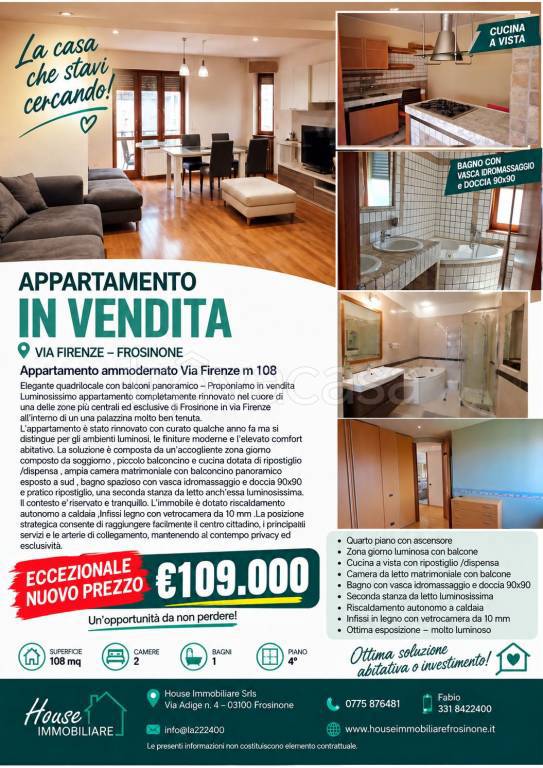 appartamento in vendita a Frosinone