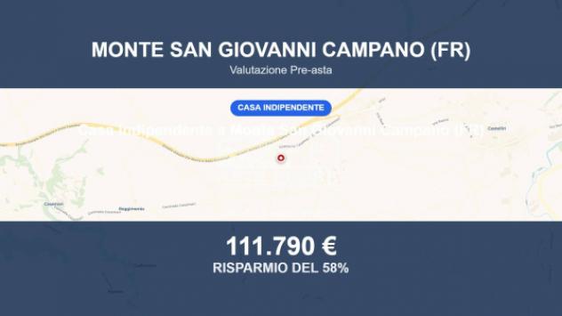 casa indipendente in vendita a Monte San Giovanni Campano in zona Porrino