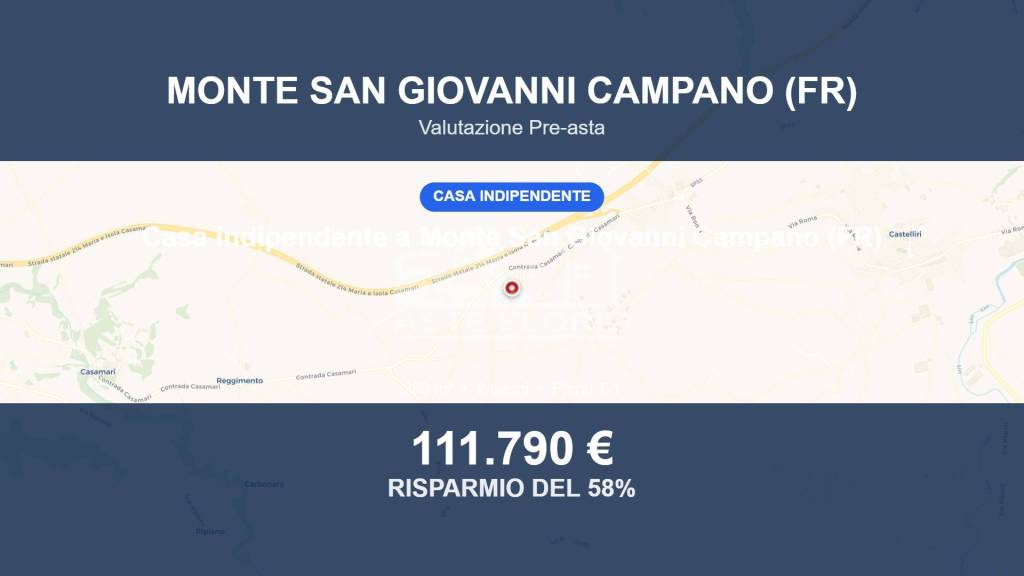 casa indipendente in vendita a Monte San Giovanni Campano in zona Porrino
