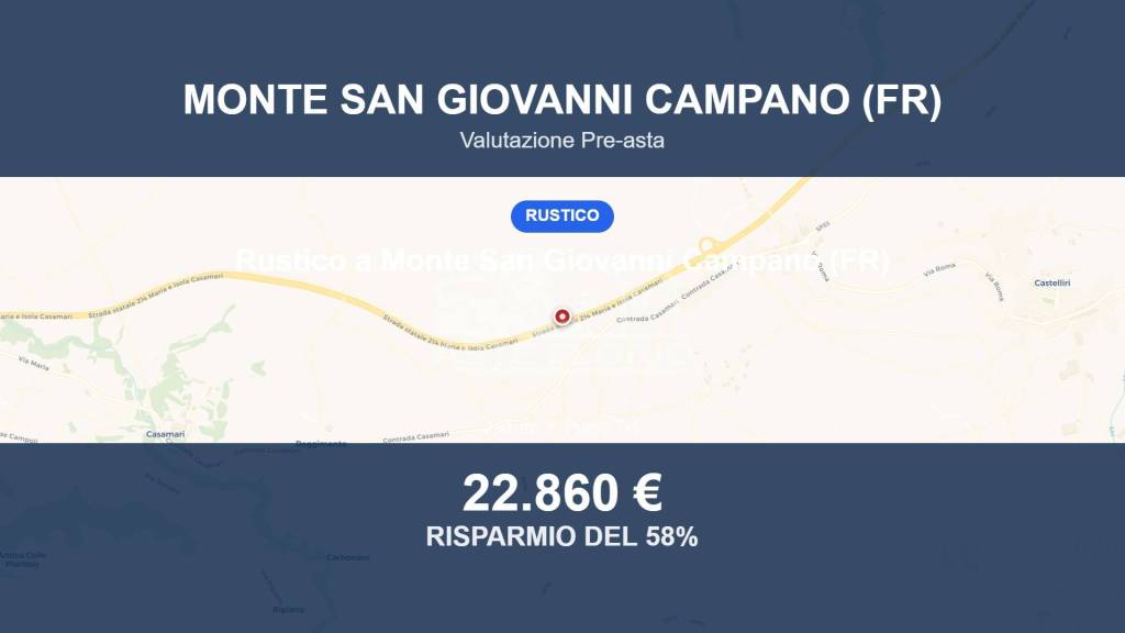 casa indipendente in vendita a Monte San Giovanni Campano in zona Porrino