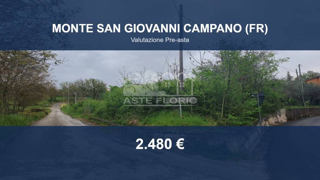 terreno agricolo in vendita a Monte San Giovanni Campano in zona Porrino
