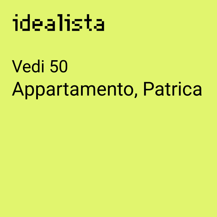 appartamento in vendita a Patrica