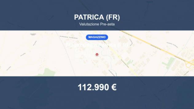 locale commerciale in vendita a Patrica