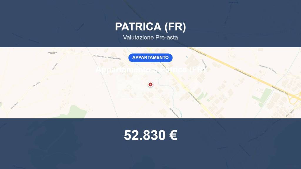 appartamento in vendita a Patrica