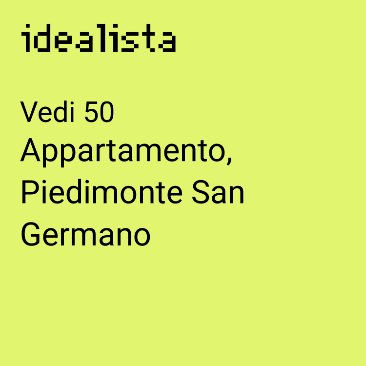 appartamento in vendita a Piedimonte San Germano