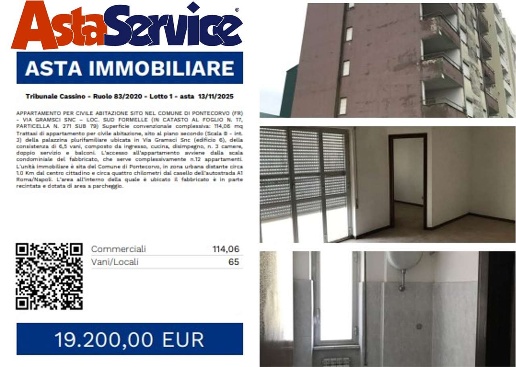 appartamento in vendita a Pontecorvo