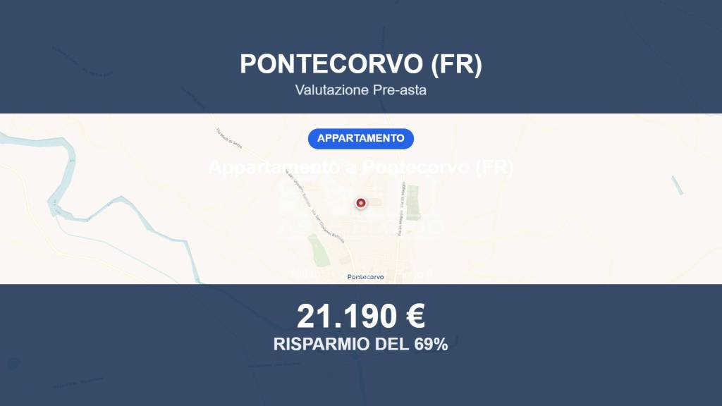 appartamento in vendita a Pontecorvo