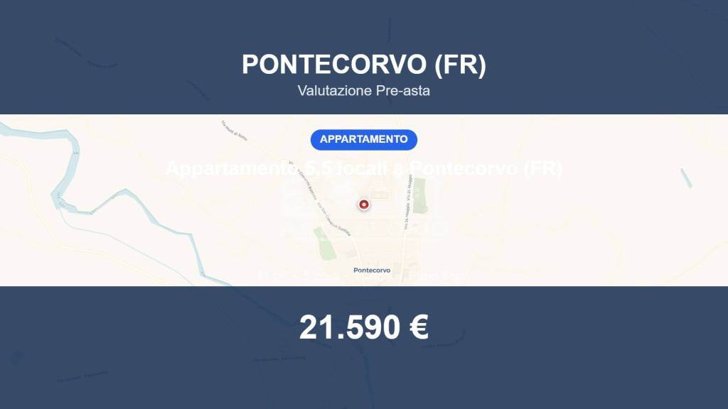 appartamento in vendita a Pontecorvo