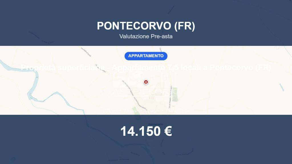 appartamento in vendita a Pontecorvo