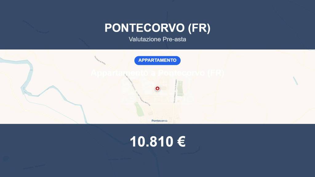 appartamento in vendita a Pontecorvo