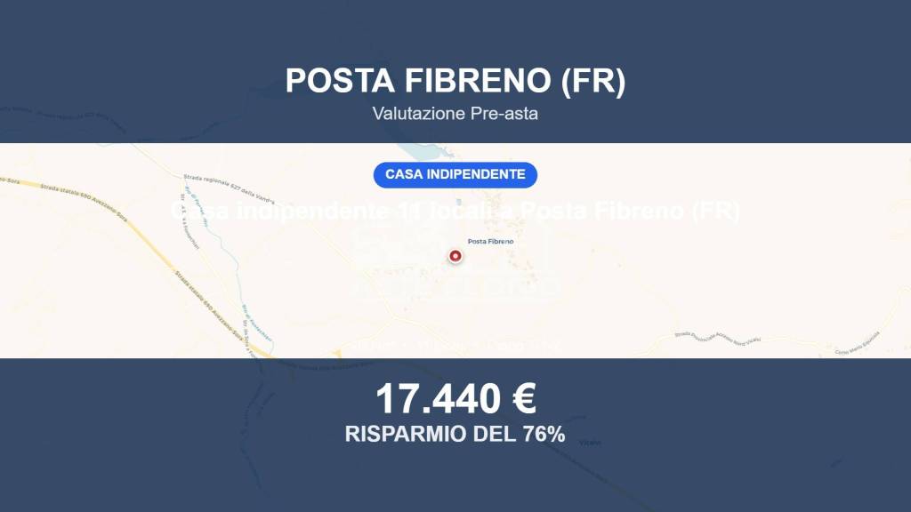 villa in vendita a Posta Fibreno in zona Casalvittoria