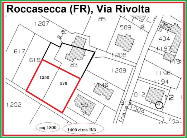 terreno agricolo in vendita a Roccasecca in zona Stazione