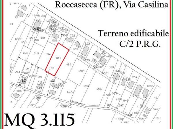 terreno agricolo in vendita a Roccasecca