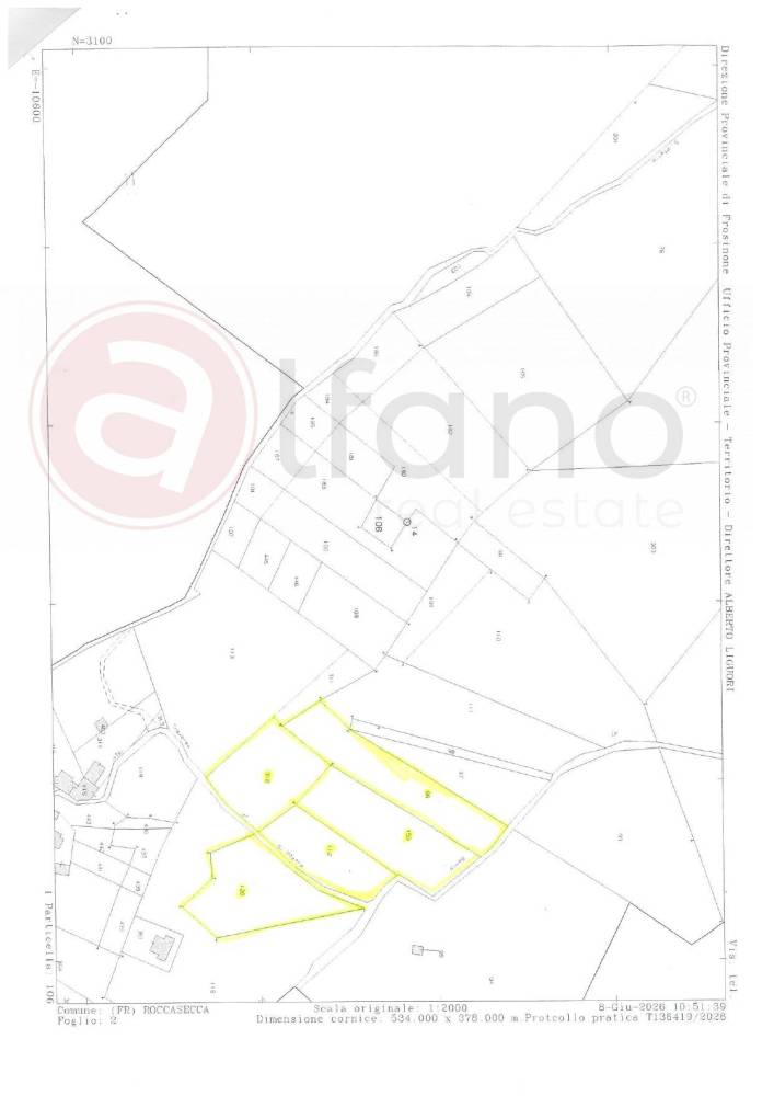 terreno agricolo in vendita a Roccasecca in zona Stazione