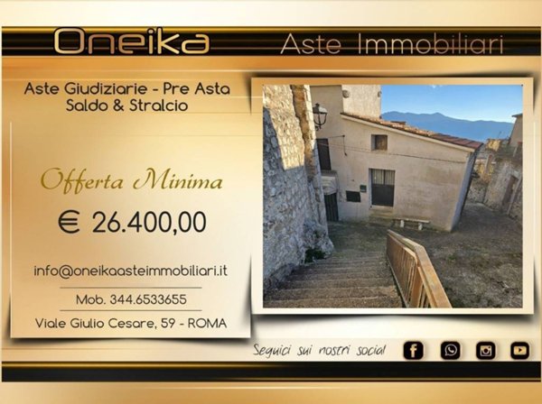 appartamento in vendita a San Vittore del Lazio