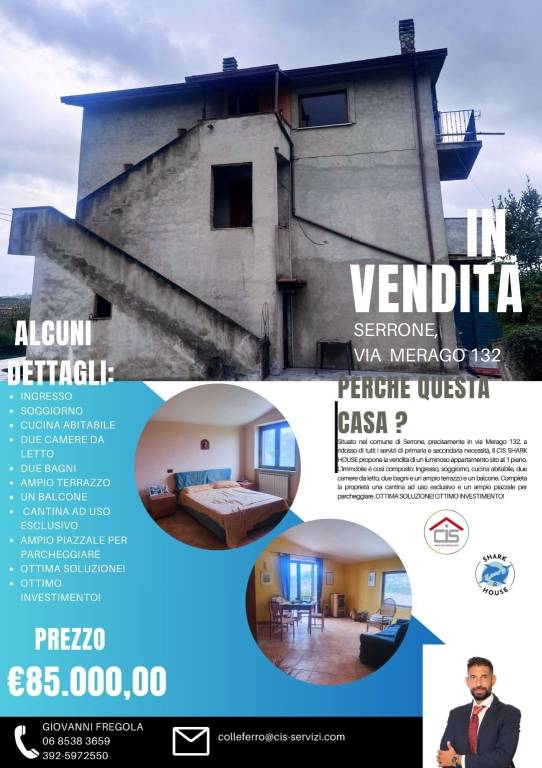 appartamento in vendita a Serrone