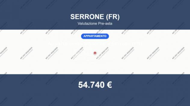 appartamento in vendita a Serrone in zona La Forma
