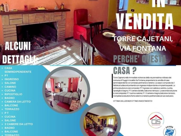 casa indipendente in vendita a Torre Cajetani