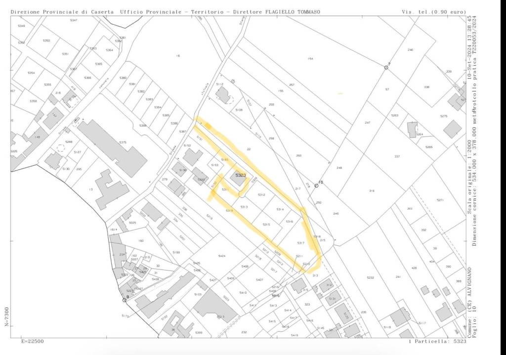 terreno edificabile in vendita ad Alvignano