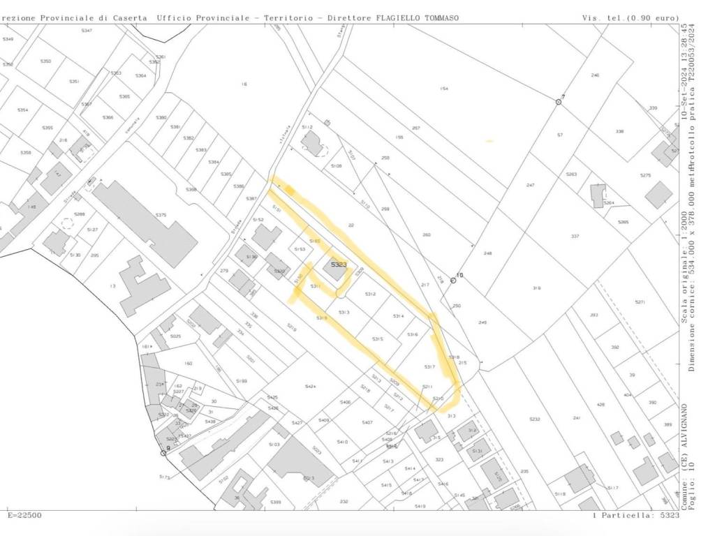 terreno edificabile in vendita ad Alvignano