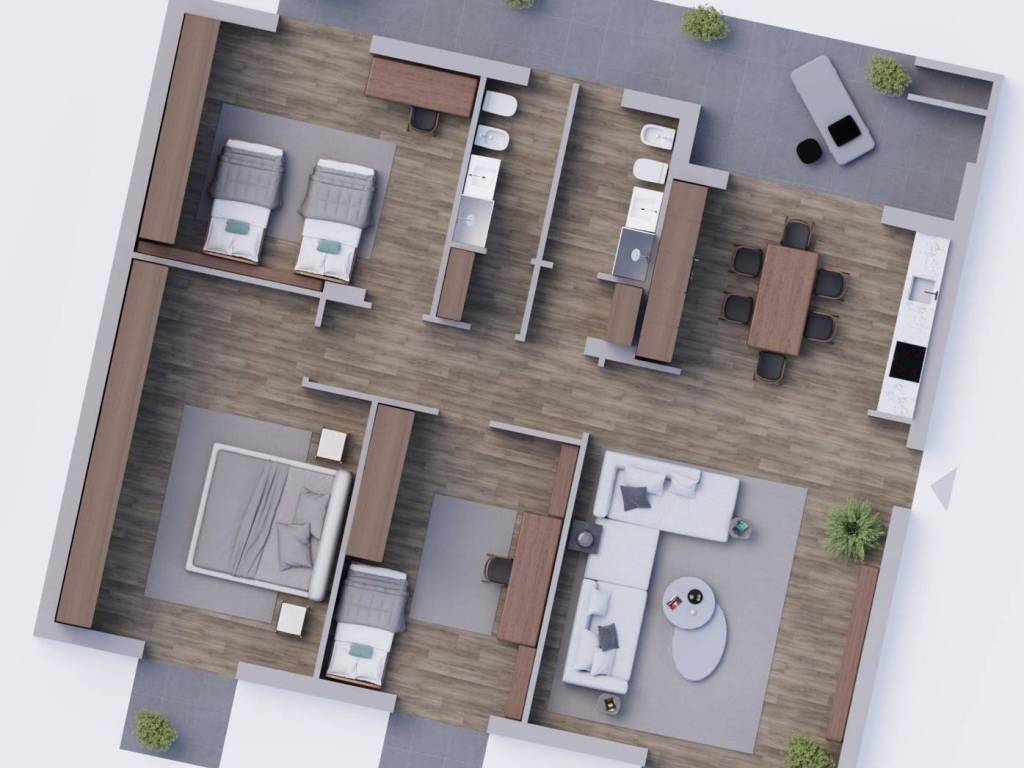 appartamento in vendita ad Aversa