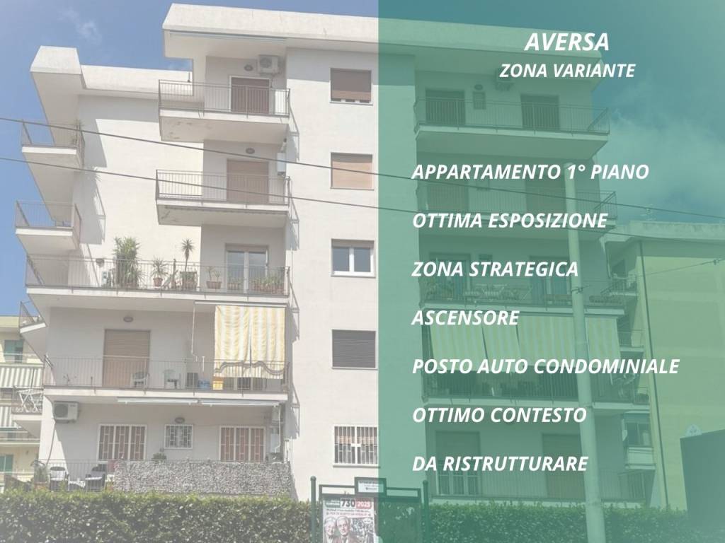 appartamento in vendita ad Aversa