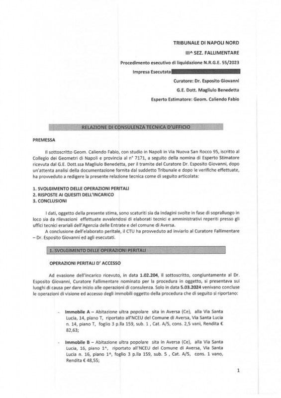 appartamento in vendita ad Aversa