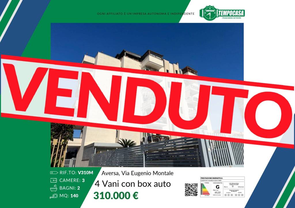 appartamento in vendita ad Aversa